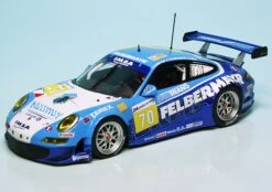Minichamps Porsche 911 GT3 RSR (997/1) Rennwagen Team Felbermayr-Proton "24h Le Mans 2009"