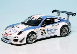 Minichamps Porsche 911 GT3 R (997/2) Rennwagen Team Mühlner Motorsport "Klassensieger 24h Spa 2010"