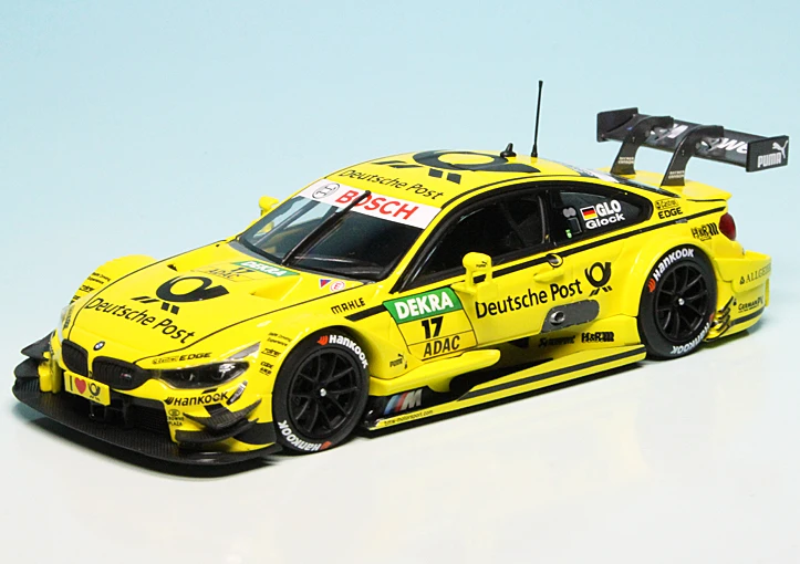 Minichamps BMW M4 DTM Rennwagen (F92) "Deutsche Post AG" Team MTEK "DTM 2014" 1 Minichamps BMW M4 DTM Rennwagen (F92) "Deutsche Post AG" Team MTEK "DTM 2014"