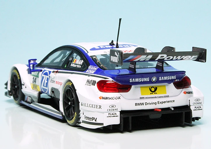 Minichamps BMW M4 DTM Rennwagen (F82) "Samsung" Team RMG "DTM 2014" 6 Minichamps BMW M4 DTM Rennwagen (F82) "Samsung" Team RMG "DTM 2014" – Bild 6