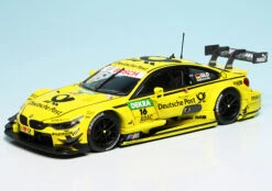 Minichamps BMW M4 DTM Rennwagen (F82) "Deutsche Post" Team MTEK "DTM 2015"