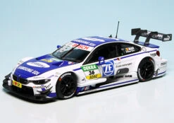 Minichamps BMW M4 DTM Rennwagen (F82) "Samsung" Team RMG "DTM 2015"