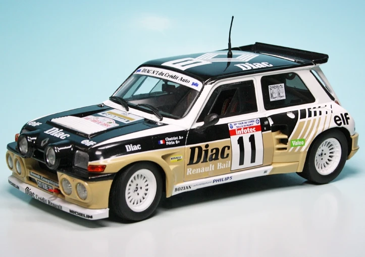 Solido Renault R5 Maxi Turbo Rennwagen "Rallye Tour De Corse 1986" 1 Solido Renault R5 Maxi Turbo Rennwagen "Rallye Tour De Corse 1986"