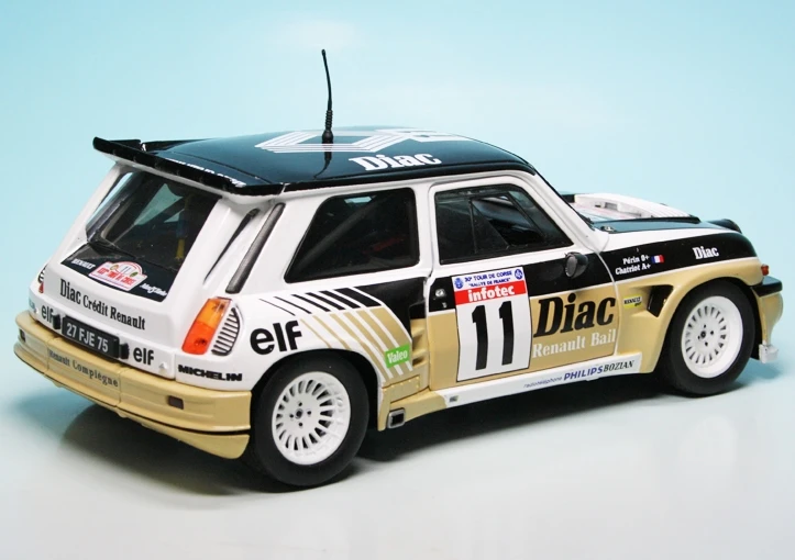 Solido Renault R5 Maxi Turbo Rennwagen "Rallye Tour De Corse 1986" 2 Solido Renault R5 Maxi Turbo Rennwagen "Rallye Tour De Corse 1986" – Bild 2