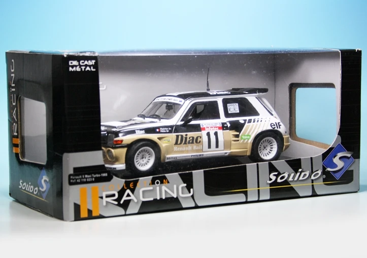 Solido Renault R5 Maxi Turbo Rennwagen "Rallye Tour De Corse 1986" 7 Solido Renault R5 Maxi Turbo Rennwagen "Rallye Tour De Corse 1986" – Bild 7