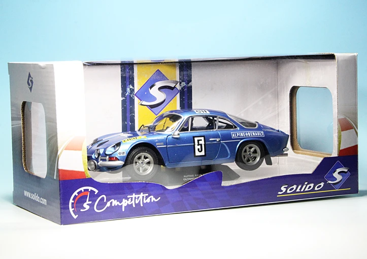 Solido Renault Alpine A110 1600S "Olympia Rallye 1972" 7 Solido Renault Alpine A110 1600S "Olympia Rallye 1972" – Bild 7
