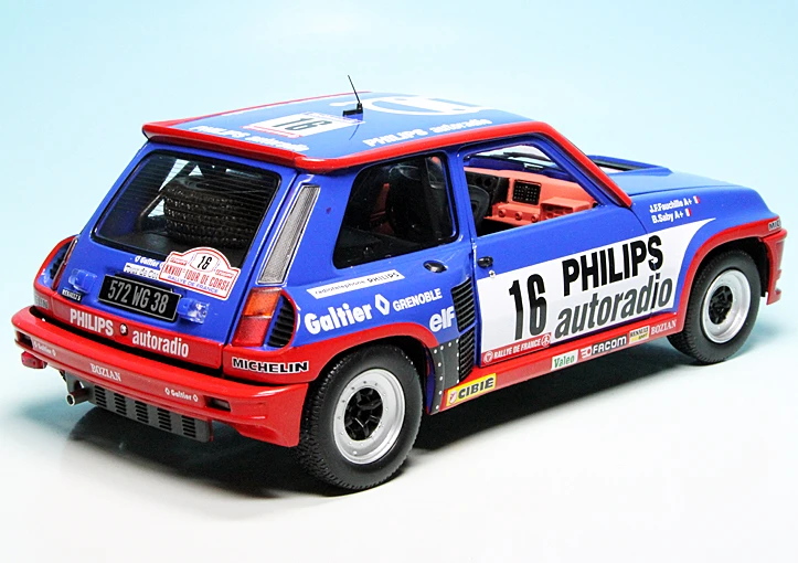 Solido Renault R5 Maxi Turbo Rennwagen "Rallye Tour De Corse 1984" 2 Solido Renault R5 Maxi Turbo Rennwagen "Rallye Tour De Corse 1984" – Bild 2