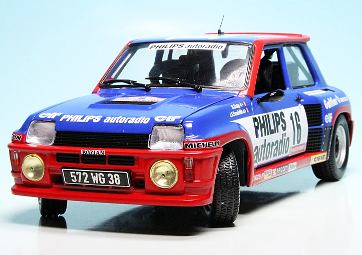 Solido Renault R5 Maxi Turbo Rennwagen "Rallye Tour De Corse 1984" 3 Solido Renault R5 Maxi Turbo Rennwagen "Rallye Tour De Corse 1984" – Bild 3