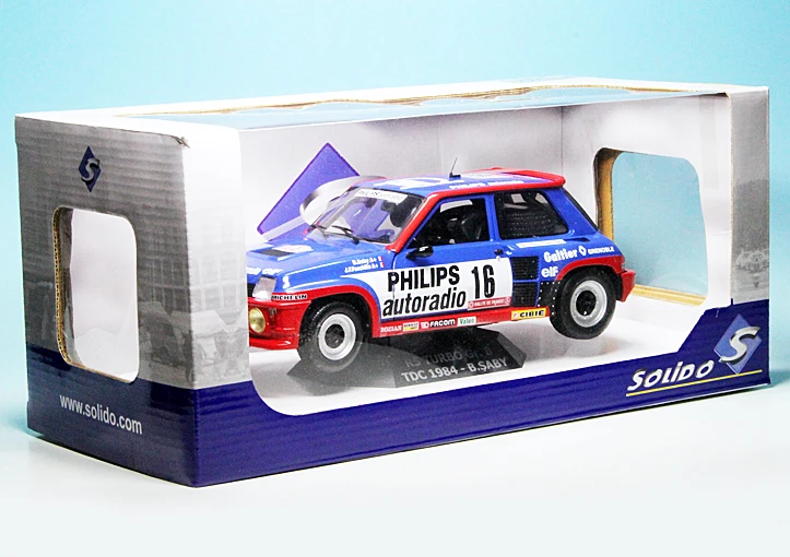Solido Renault R5 Maxi Turbo Rennwagen "Rallye Tour De Corse 1984" 7 Solido Renault R5 Maxi Turbo Rennwagen "Rallye Tour De Corse 1984" – Bild 7