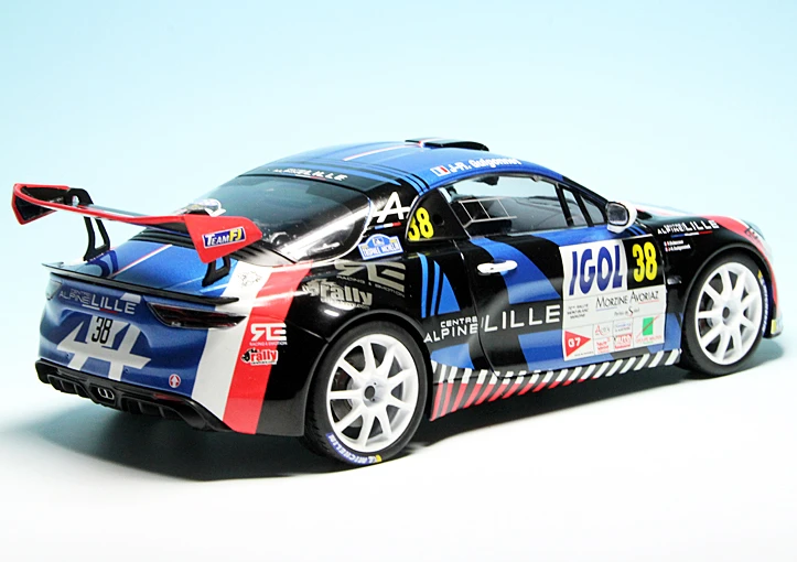 Solido Renault Alpine A110 R-GT "Rallye Du Mont Blanc 2020" 2 Solido Renault Alpine A110 R-GT "Rallye Du Mont Blanc 2020" – Bild 2