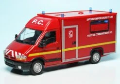 Solido Renault Master (1997) Rettungswagen "Feuerwehr D'Eure Et Loir"