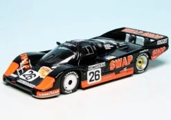 Minichamps Porsche 956L Rennwagen "Swap Shop" Team Henn's T-Bird "24h Le Mans 1984"