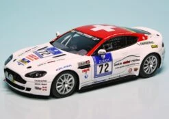 Minichamps Aston Martin V8 Vantage N24 Rennwagen Team Gentle Swiss Racing "ADAC 24h Nürburgring 2009"
