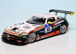 Minichamps Mercedes Benz SLS AMG GT3 Rennwagen Hankook-Team Heico "24h Nürburgring 2012"