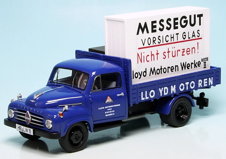 AutoCult Borgward B1500 Pritschenwagen (1955) (Deutschland) „Lloyd Motorenwerke“ 1 AutoCult Borgward B1500 Pritschenwagen (1955) (Deutschland) „Lloyd Motorenwerke“