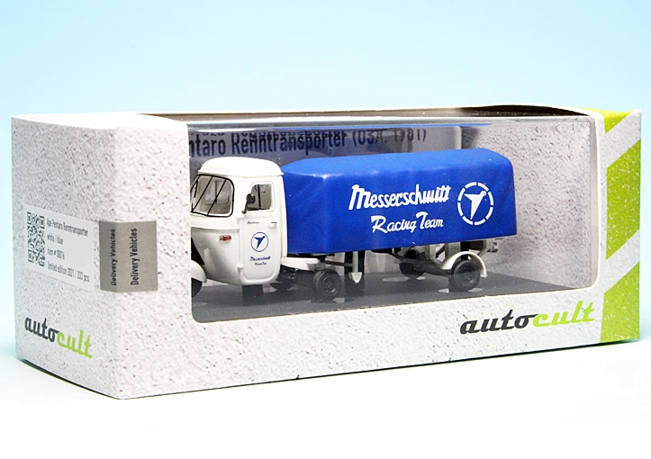 AutoCult Piaggio Ape Pentaro Renntransporter (1961) (USA) "Messerschmitt Racing Team" 7 AutoCult Piaggio Ape Pentaro Renntransporter (1961) (USA) "Messerschmitt Racing Team" – Bild 7