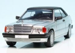 AutoCult Mercedes Benz 190E 2.6 Cabriolet (W201) (1990) (Deutschland) "MBMC" -Modellwagen Verkauf ac90083 autocult mercedes benz 190e 26 cabriolet w201 1990 deutschland mbmc 2